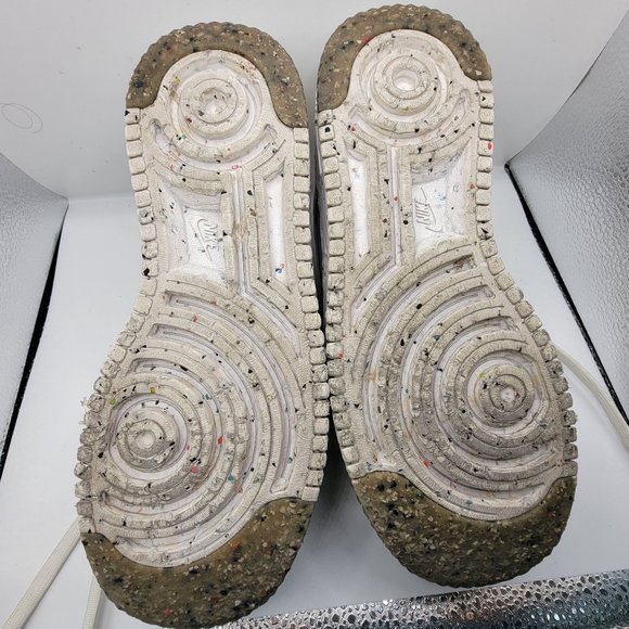 Nike Air Force 1 Crater CT1986-100 Women Nike Air Force 1 Crater Summit White Sneakers Shoes Womens Size 6.5 - CT1986-100